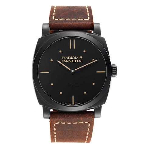 Panerai Radiomir 1940 47mm 3 Days Ceramic Mens Watch PAM 